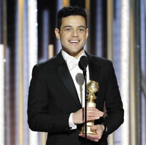 Golden globe - Rami Malek premiato come miglior attore protagonista in Bohemian Rhapsody 