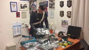 Civitavecchia - La droga sequestrata dai carabinieri