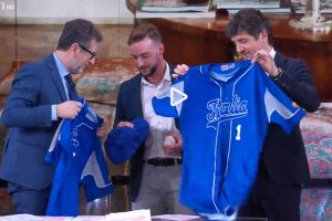 Sport - Baseball - Alessandro Vaglio a 'Che tempo che fa'