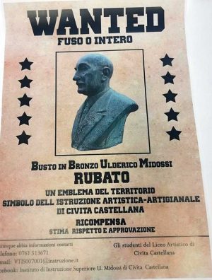 Civita Castellana - Il volantino diffuso dagli studenti del Midossi 