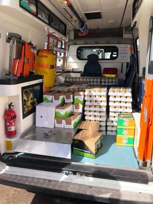 Rotary Flaminia Romana in prima linea nella distribuzione di alimenti ai più bisognosi 