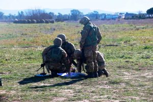 Viterbo - Lezioni di tiro per gli allievi marescialli
