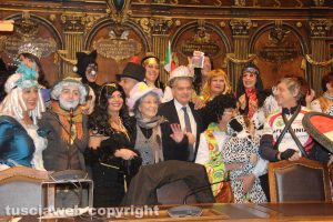 Viterbo - presentazione edizione 2019 del carnevale