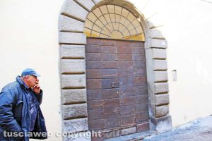 Viterbo - Gli alloggi popolari comunali in via dei Pellegrini