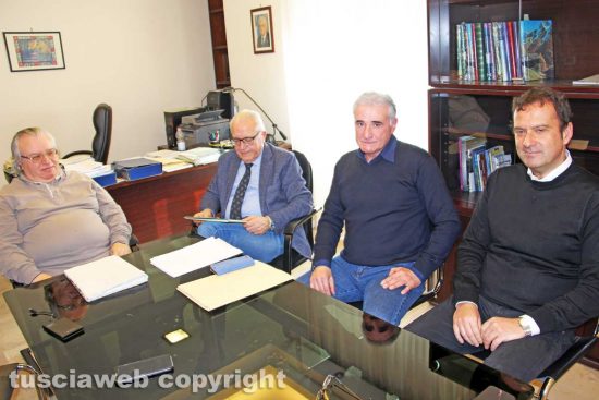 Viterbo - Ivan Grazini assieme a dirigenti e funzionari Ater