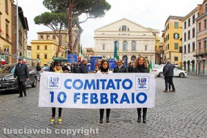 Viterbo - Il corteo per il Giorno del Ricordo