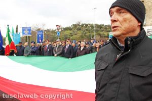 Viterbo - Il corteo per il Giorno del Ricordo