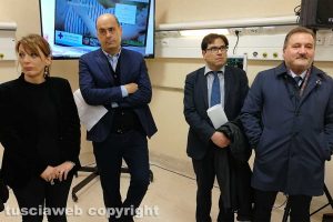 Viterbo - Il sopralluogo al nuovo blocco operatorio di Belcolle