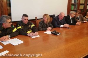 Crollo in via La Fontaine - Il vertice in prefettura