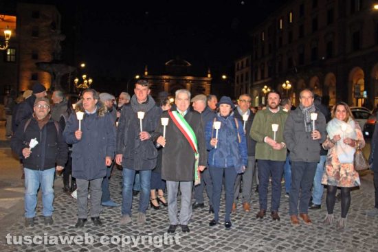 Viterbo - La manifestazione contro la mafia