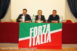 Viterbo - Domenico Parroccini, Francesco Battistoni e Dario Bacocco
