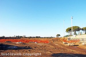 Viterbo - L'area interessata dal progetto