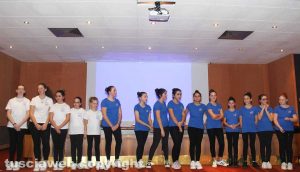 Nuoto club Viterbo - Le ragazze del sincronizzato