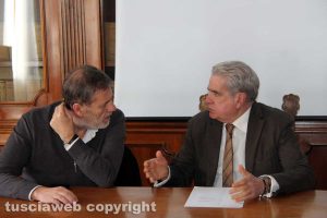 L'assessore Ubertini con il sindaco Arena