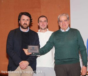Il sindaco Giovanni Arena e l'assessore Marco De Carolis