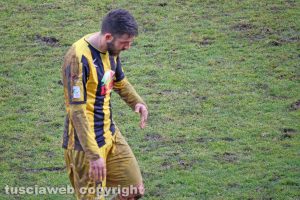 Sport - Calcio - Viterbese - Francesco De Giorgi dopo l'espulsione