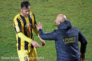 Sport - Calcio - Viterbese - Antonio Calabro e Michele Rinaldi