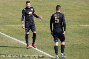 Sport - Calcio - Viterbese - Simone Sini e Michele Rinaldi