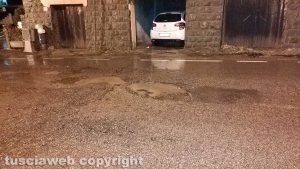 Montefiascone - Via Verentana nella frazione Mosse