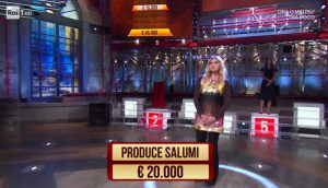 Simonetta Coccia alla trasmissione "I soliti ignoti" su Rai1