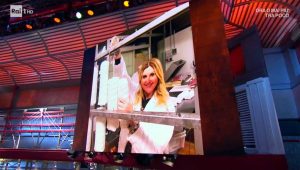 Simonetta Coccia alla trasmissione "I soliti ignoti" su Rai1