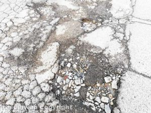 Viterbo - Le condizioni in cui versa via del Pilastro