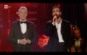 Sanremo 2019 - Claudio Baglioni e Marco Mengoni