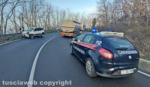 Montefiascone - L'incidente sulla Cassia