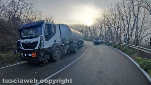 Montefiascone - L'incidente sulla Cassia