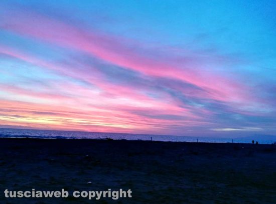 Tramonto a Montalto Marina 