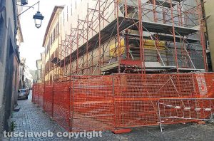 Viterbo- Via Cardinal La Fontaine riapre ai pedoni
