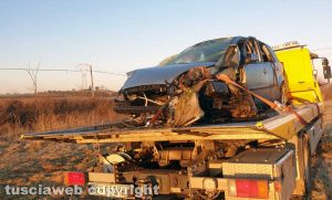 Viterbo - Incidente mortale sulla Commenda