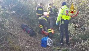 Trieste - L'intervento per soccorrere l'anziano