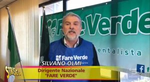 Silvano Olmi di Fare Verde su Striscia la notizia 