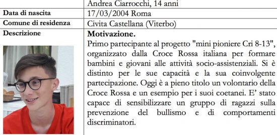 Alfiere della repubblica - Andrea Ciarrocchi
