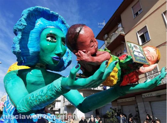 Il Carnevale di Civita Castellana (Immagine di repertorio)