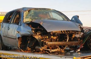 Viterbo - Incidente mortale sulla Commenda