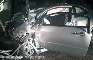 Viterbo - Incidente in via Vico Squarano