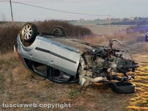 Viterbo - Incidente mortale sulla Commenda