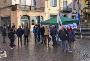 Viterbo - Il gazebo della Lega a piazza delle Erbe