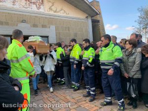 Cellere - I funerali di Andrea Paoletti
