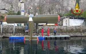 Vigili del fuoco - Il recupero dell'idrovolante