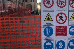 Viterbo - I lavori a San Faustino