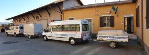 I mezzi dell'Associazione nazionale carabinieri - Protezione civile