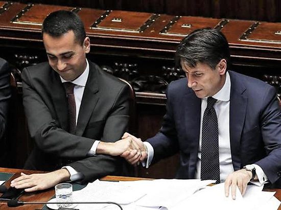 Giuseppe Conte e Luigi Di Maio