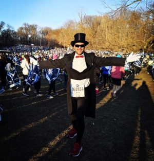Bruno Buzzi alla Mezza maratona di NY