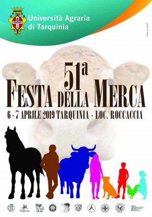 Tarquinia - La locandina della 51esima Festa della Merca