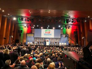 L'assemblea nazionale di Forza Italia