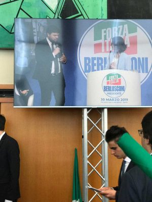 L'assemblea nazionale di Forza Italia