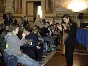 La manifestazione Aipd in sala Regia 